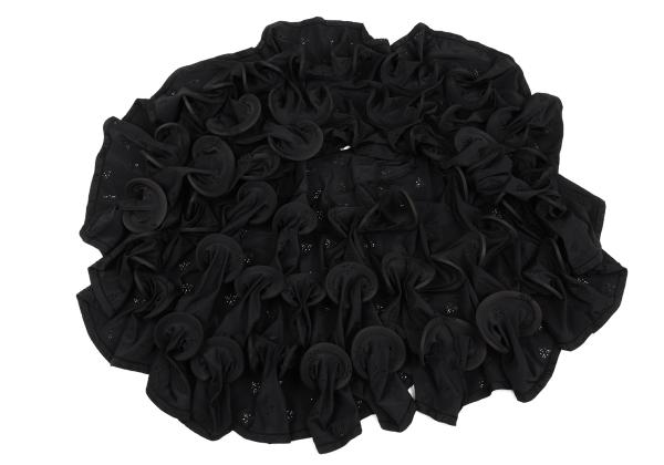 COMME des GARCONS Stretch Lace Wire Skirt Black Size S