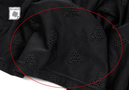 COMME des GARCONS Stretch Lace Wire Skirt Black Size S