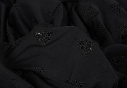COMME des GARCONS Stretch Lace Wire Skirt Black Size S