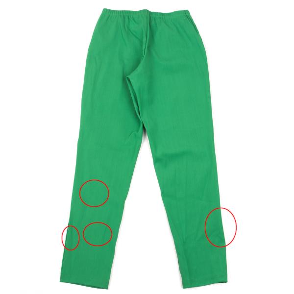 COMME des GARCONS Jersey Tapered Pants Green Size M