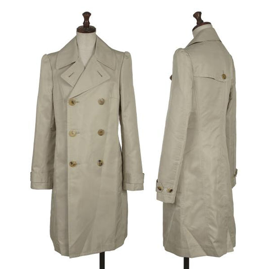 JUNYA WATANABE COMME des GARCONS Silk Coat Beige Size S