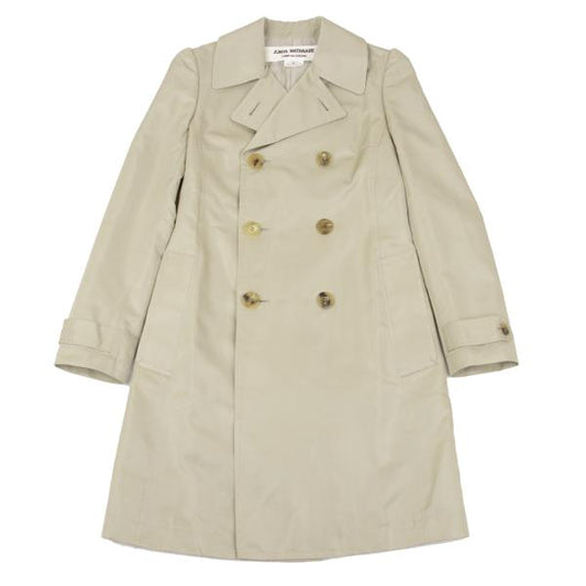 JUNYA WATANABE COMME des GARCONS Silk Coat Beige Size S