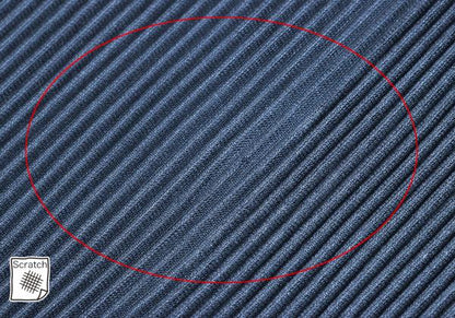 PLEATS PLEASE Pleated 3/4 Sleeve Long Cardigan Blue Size 3
