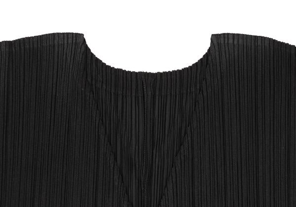PLEATS PLEASE Pleated Sleeveless Skipper Dress Black Size 3