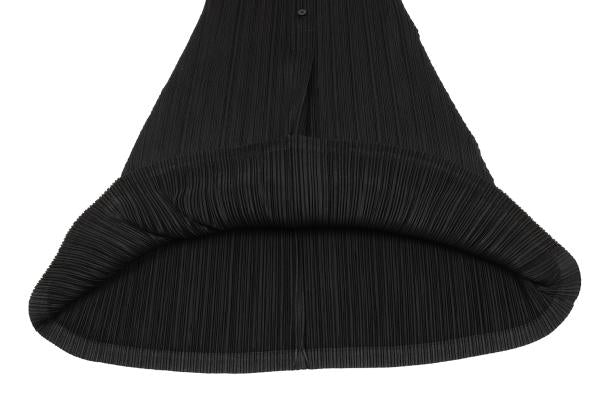 PLEATS PLEASE Pleated Sleeveless Skipper Dress Black Size 3