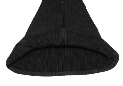 PLEATS PLEASE Pleated Sleeveless Skipper Dress Black Size 3