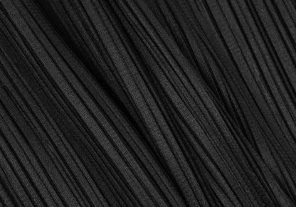 PLEATS PLEASE Pleated Sleeveless Skipper Dress Black Size 3