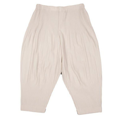 HOMME PLISSE ISSEY MIYAKE Pleated Pants Beige Size 3