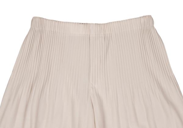 HOMME PLISSE ISSEY MIYAKE Pleated Pants Beige Size 3