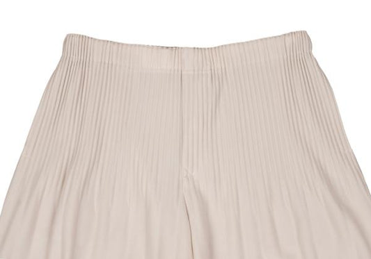 HOMME PLISSE ISSEY MIYAKE Pleated Pants Beige Size 3