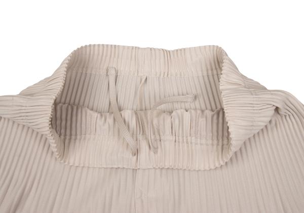HOMME PLISSE ISSEY MIYAKE Pleated Pants Beige Size 3