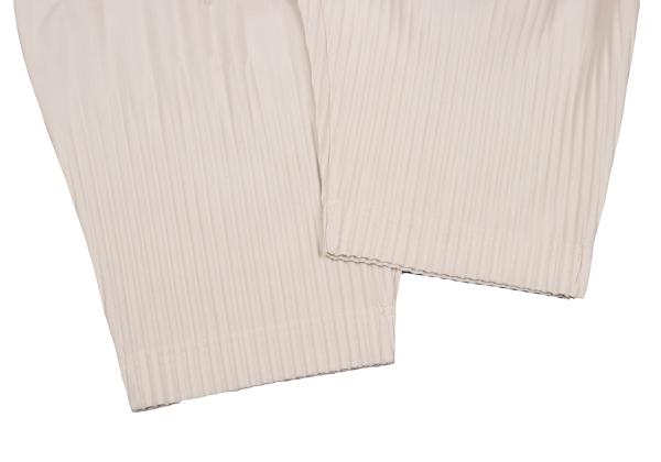 HOMME PLISSE ISSEY MIYAKE Pleated Pants Beige Size 3