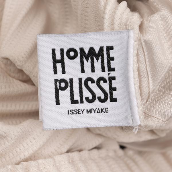 HOMME PLISSE ISSEY MIYAKE Pleated Pants Beige Size 3