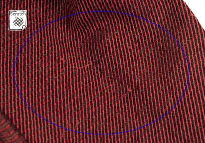 ISSEY MIYAKE A-POC Dyed Sashiko Panel Jacket Red Size 3
