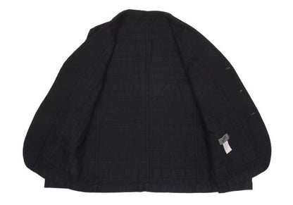 ISSEY MIYAKE A-POC Border Weave 3B Jacket Navy Size 1