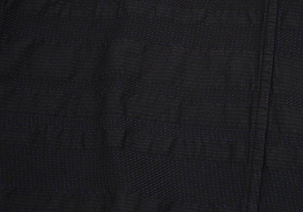 ISSEY MIYAKE A-POC Border Weave 3B Jacket Navy Size 1