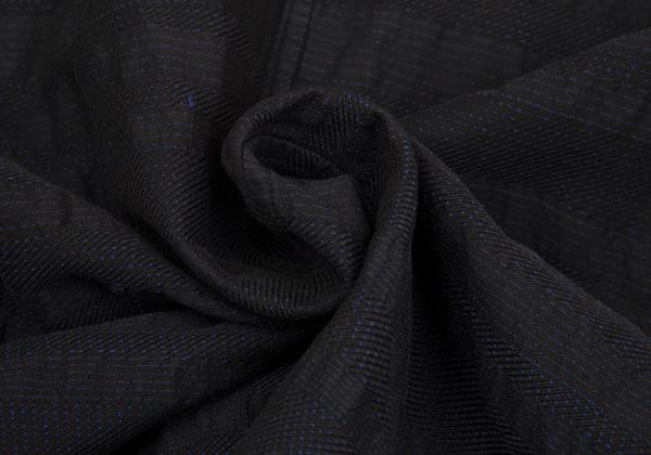 ISSEY MIYAKE A-POC Border Weave 3B Jacket Navy Size 1