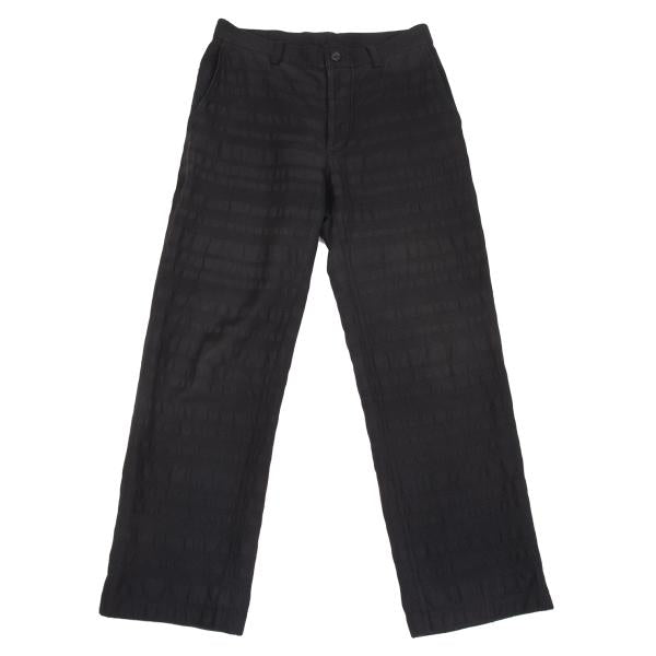 ISSEY MIYAKE A-POC Striped Weave Pants Navy Size 1