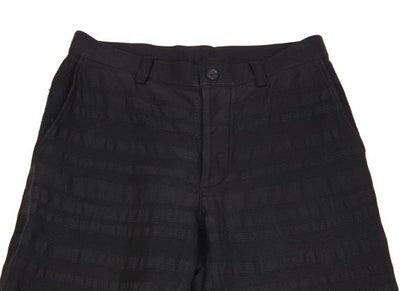 ISSEY MIYAKE A-POC Striped Weave Pants Navy Size 1