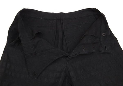 ISSEY MIYAKE A-POC Striped Weave Pants Navy Size 1