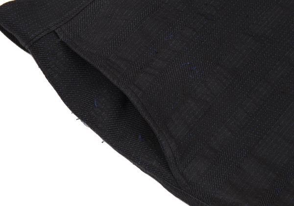 ISSEY MIYAKE A-POC Striped Weave Pants Navy Size 1