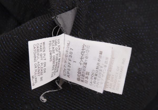 ISSEY MIYAKE A-POC Striped Weave Pants Navy Size 1