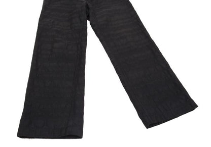 ISSEY MIYAKE A-POC Border Weave Suit Navy Size 1