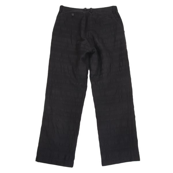 ISSEY MIYAKE A-POC Border Weave Suit Navy Size 1