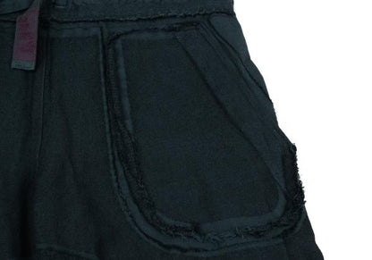 ISSEY MIYAKE A-POC Dyed Fringe Panel Wide Pants Blue Size 2