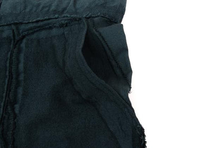 ISSEY MIYAKE A-POC Dyed Fringe Panel Wide Pants Blue Size 2