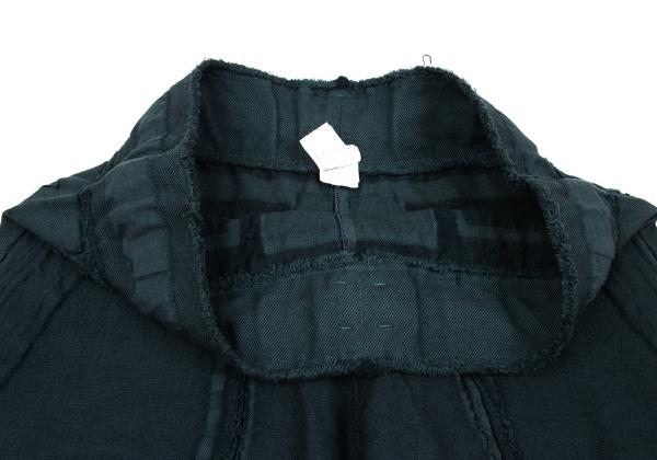 ISSEY MIYAKE A-POC Dyed Fringe Panel Wide Pants Blue Size 2