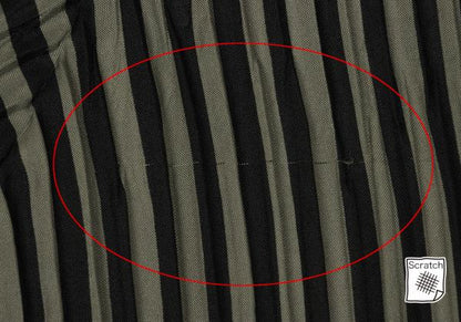 ISSEY MIYAKE MEN Pleated Stripe Band Shirt Black Size M