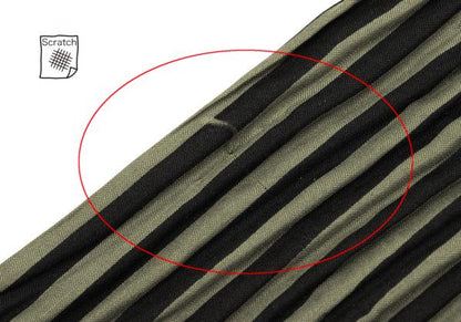 ISSEY MIYAKE MEN Pleated Stripe Band Shirt Black Size M