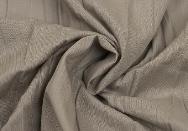 ISSEY MIYAKE MEN Wrinkle Pleat Band Collar Shirt Gray Size M