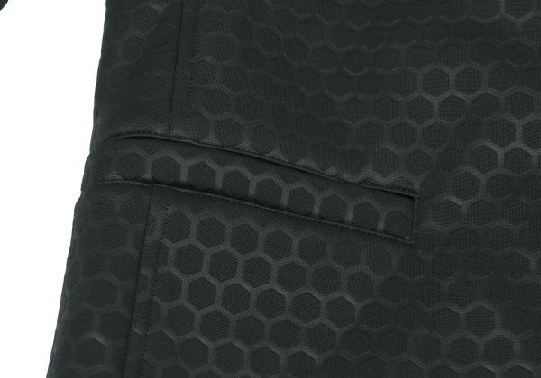 ISSEY MIYAKE MEN Hexagon Embossed Jacket Green Size 2