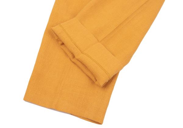 ISSEY MIYAKE MEN Linen Two-Tuck Pants Mustard Size M