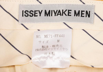 ISSEY MIYAKE MEN Linen Two-Tuck Pants Mustard Size M