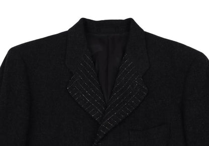 ISSEY MIYAKE MEN Stripe Design Jacket Charcoal Size M