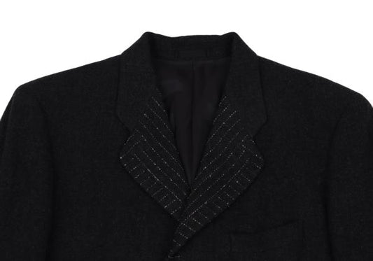 ISSEY MIYAKE MEN Stripe Design Jacket Charcoal Size M