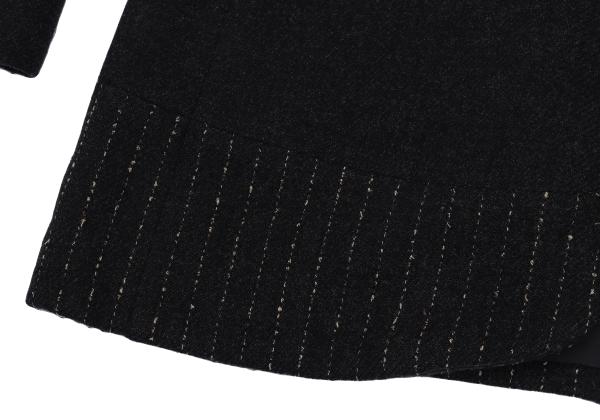 ISSEY MIYAKE MEN Stripe Design Jacket Charcoal Size M