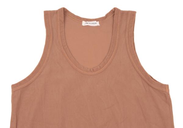 COMME des GARCONS Garment Dyed Brushed Top Brick Size M