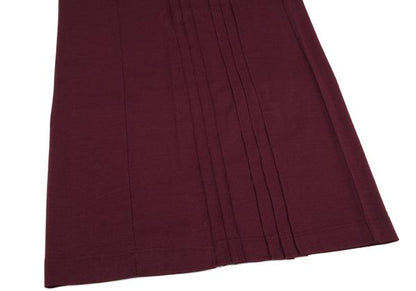 COMME des GARCONS Wool Stretch Pintuck Skirt Red Size M