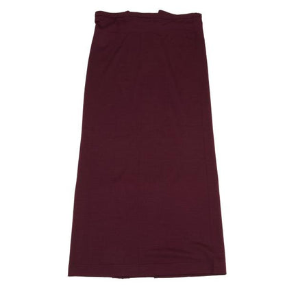 COMME des GARCONS Wool Stretch Pintuck Skirt Red Size M