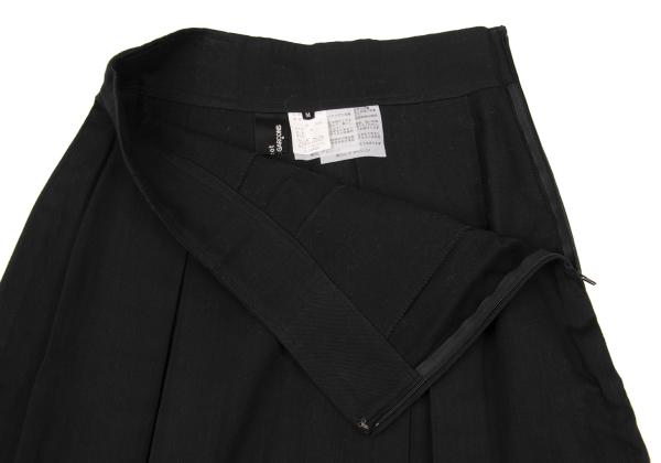 tricot COMME des GARCONS Cotton Dart Skirt Black Size M
