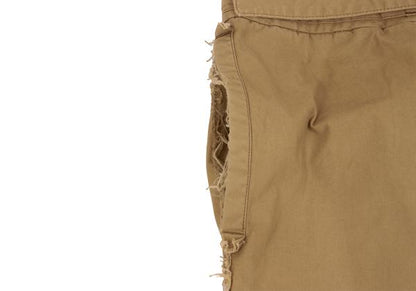 Yohji Yamamoto POUR HOMME Cotton Raw Edge Pants Beige Size 4