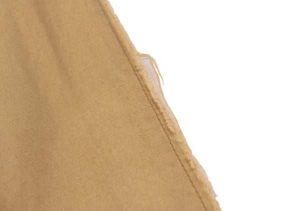 Yohji Yamamoto POUR HOMME Cotton Raw Edge Pants Beige Size 4