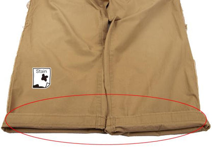 Yohji Yamamoto POUR HOMME Cotton Raw Edge Pants Beige Size 4
