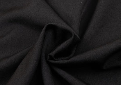 Yohji Yamamoto POUR HOMME Wool Gabardine Coat Black Size 3