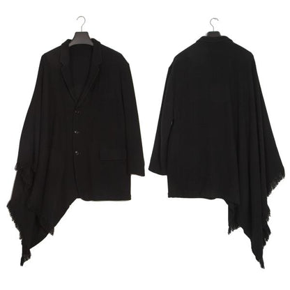 Yohji Yamamoto POUR HOMME Wool Pile Jacket Black Size 3