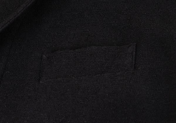 Yohji Yamamoto POUR HOMME Wool Pile Jacket Black Size 3
